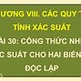 Cho A Và B Là Hai Biến Cố Độc Lập Thoả Mãn P(A) =0.4 Và P(B) = 0.3. Kết Luận Nào Sau Đây Là Đúng